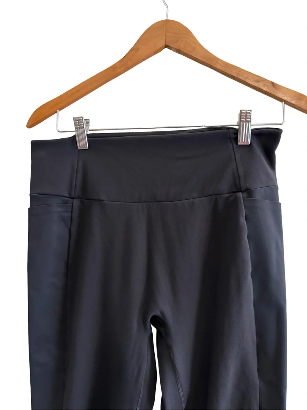 HONEYLOVE High-Waisted Pocket Leggings Black Size Large 25